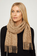 WCL520133 Suzi Leopard Print Scarf - MiMi Wholesale