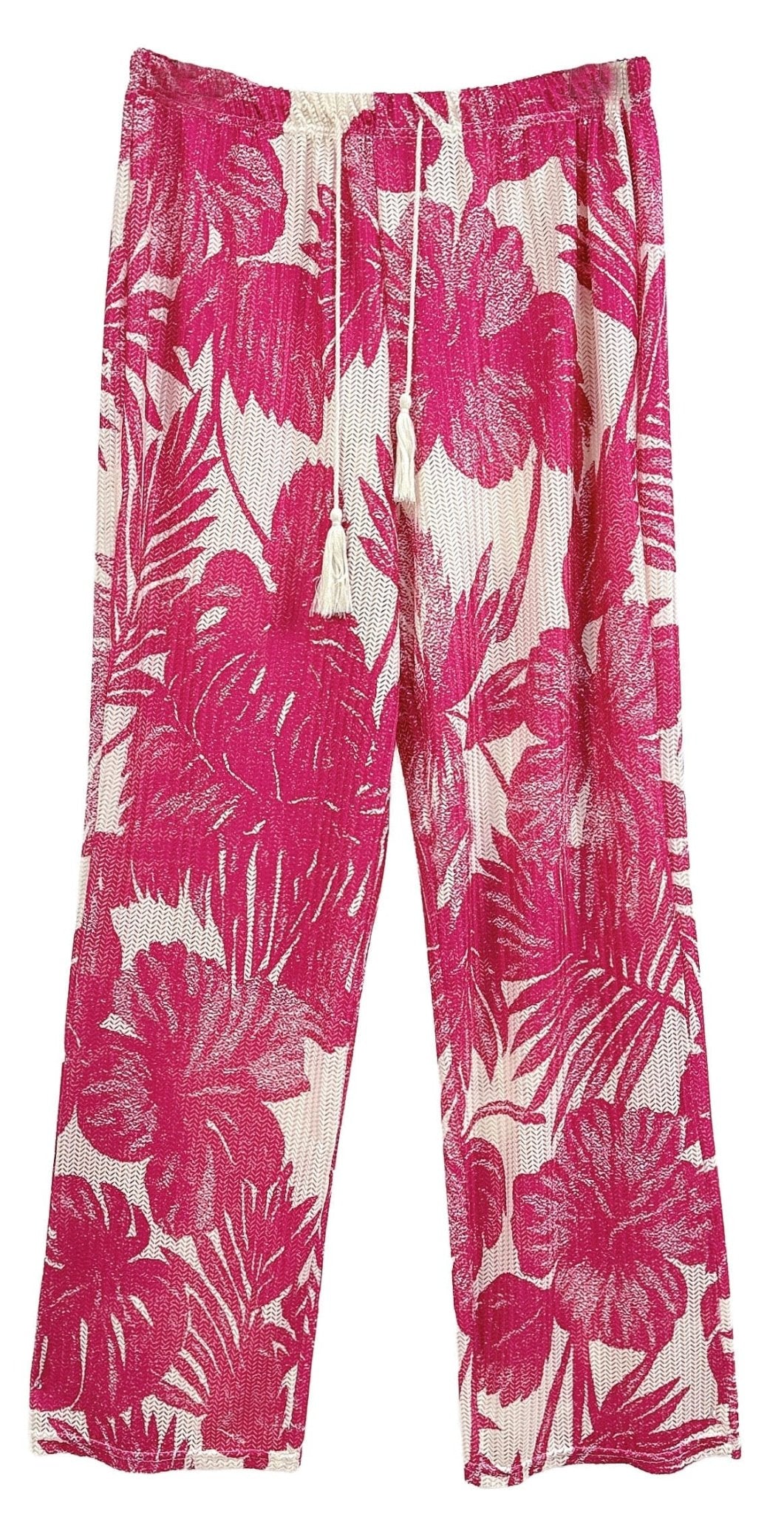 WLJS128 Tropical Print Pants - MiMi Wholesale