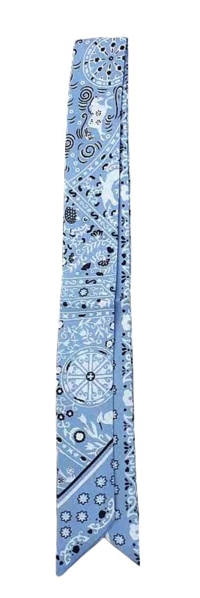 WLLS304 Bandana Skinny Scarf - MiMi Wholesale