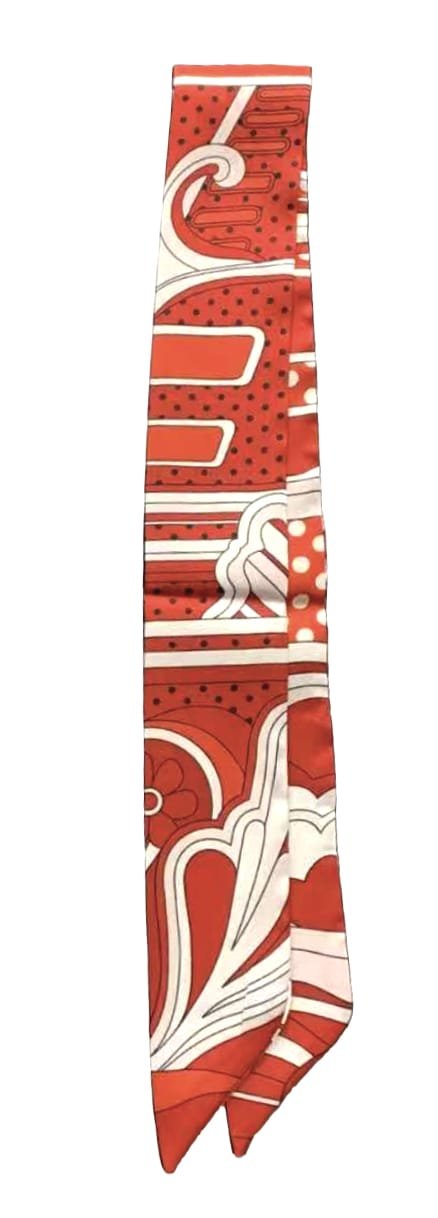 WLLS305 Oriental Skinny Scarf - MiMi Wholesale