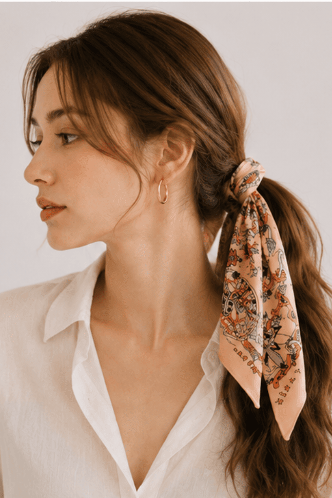 WLLS309 Circus Skinny Scarf - MiMi Wholesale