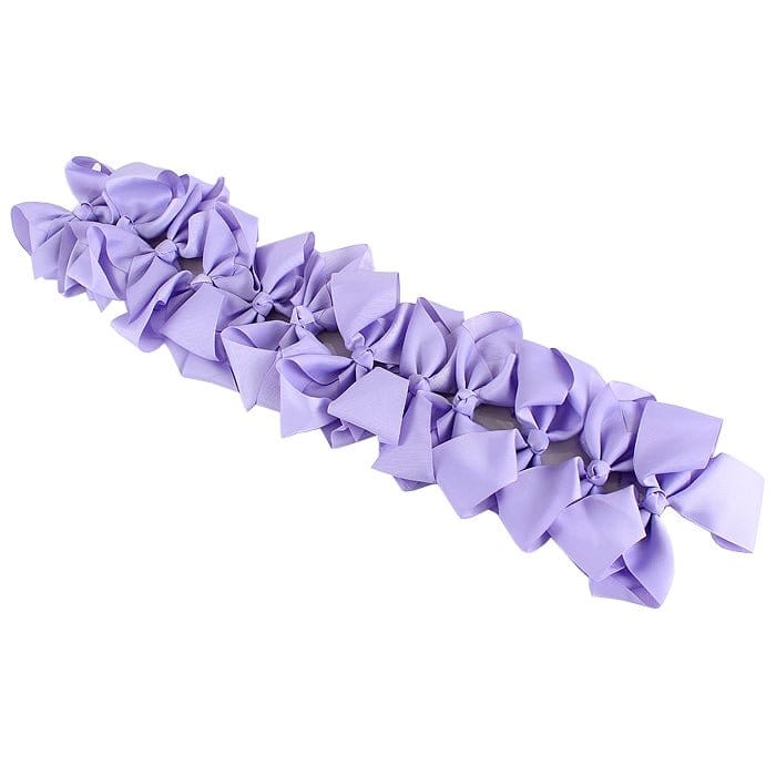 12 Pack Monogrammable Hair Bows - MiMi Wholesale