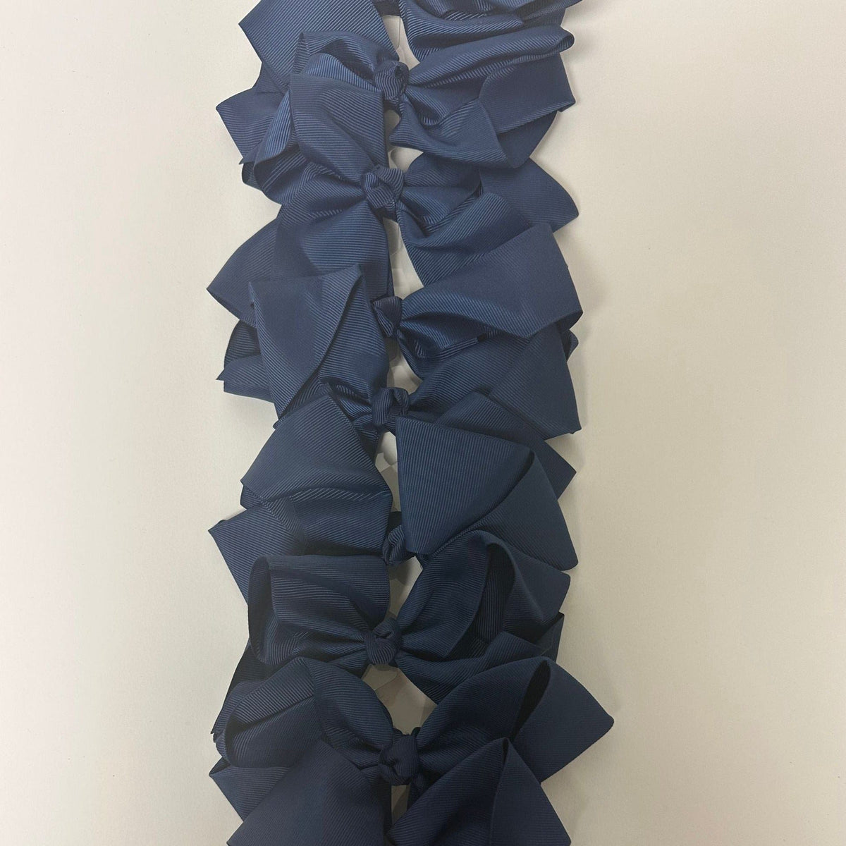 12 Pack Monogrammable Hair Bows - MiMi Wholesale