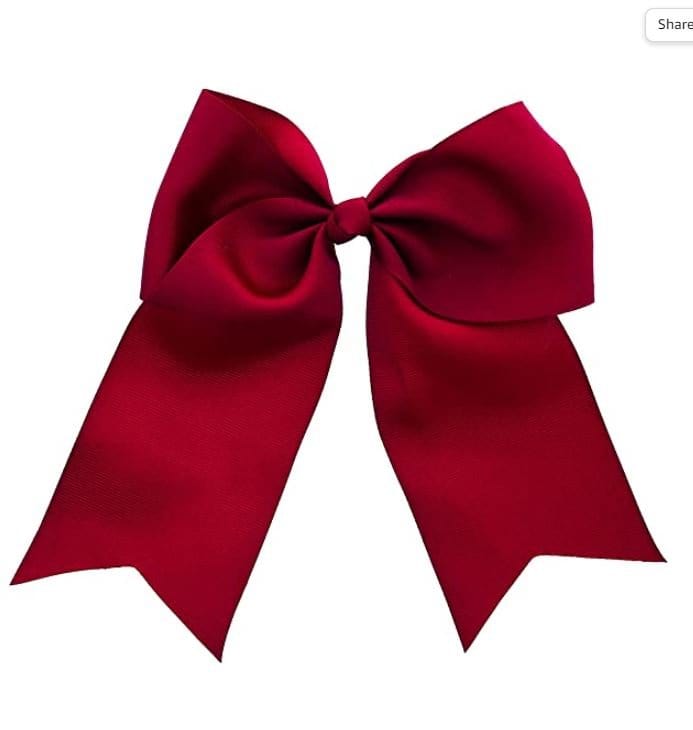 12 Pieces Tail Hair Bow - MiMi Wholesale