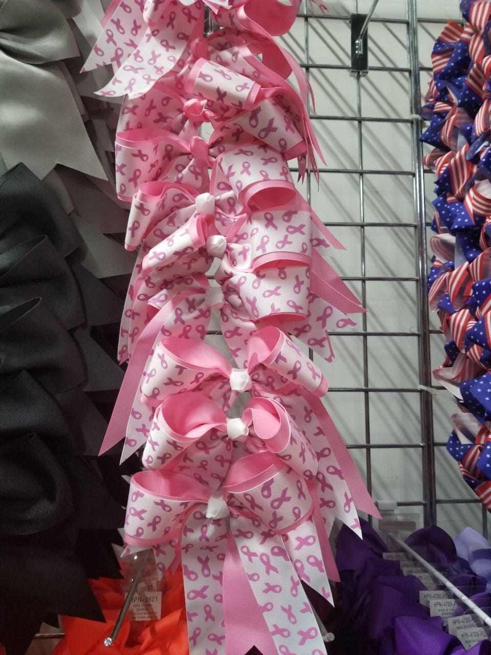 12 Pieces Tail Hair Bow - MiMi Wholesale