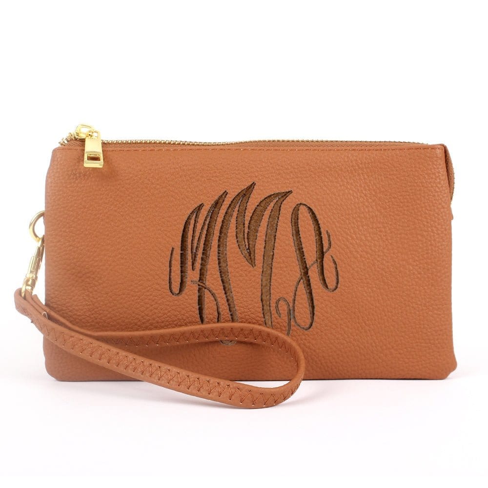 7013 Monogrammable Three Compartments Crossbody Bag - MiMi Wholesale