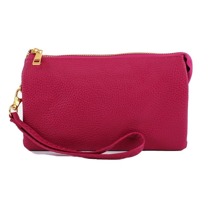 7013 Monogrammable Three Compartments Crossbody Bag - MiMi Wholesale