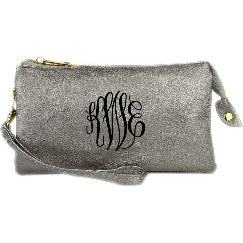 7013 Monogrammable Three Compartments Crossbody Bag - MiMi Wholesale