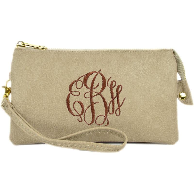 7013 Monogrammable Three Compartments Crossbody Bag - MiMi Wholesale