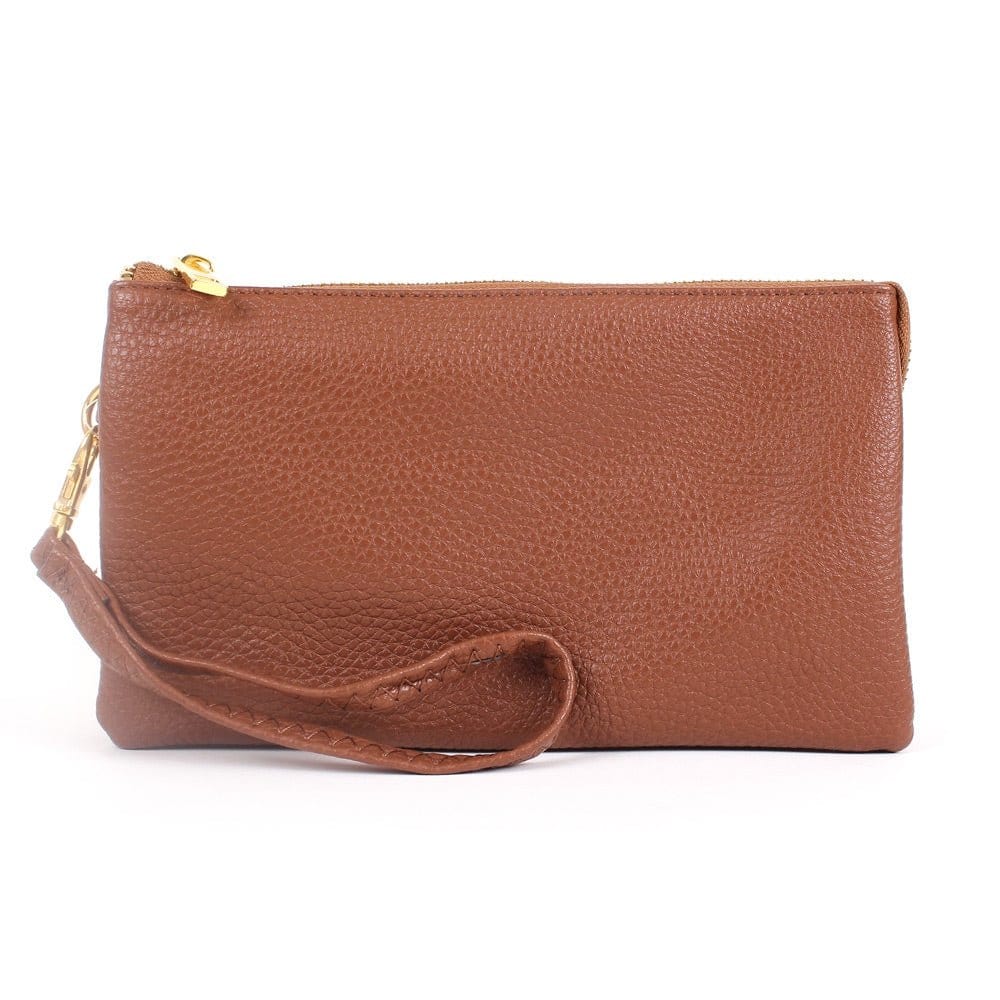 7013 Monogrammable Three Compartments Crossbody Bag - MiMi Wholesale