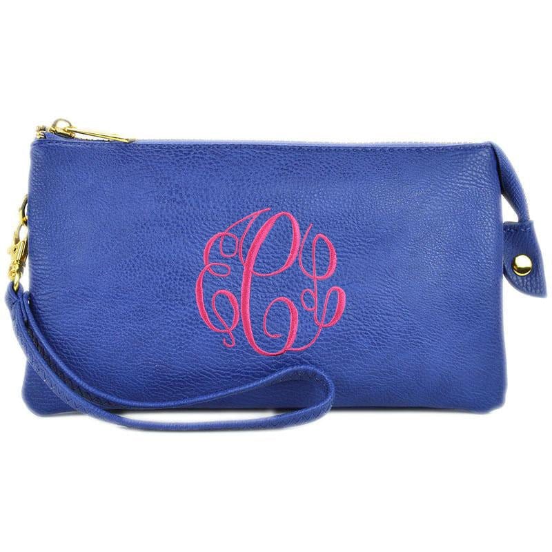 7013 Monogrammable Three Compartments Crossbody Bag - MiMi Wholesale
