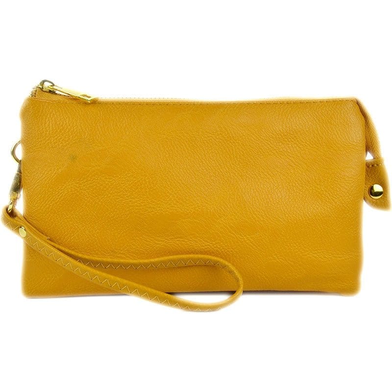 7013 Monogrammable Three Compartments Crossbody Bag - MiMi Wholesale