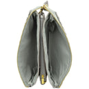 7050 Woven Three Compartment Clutch/Crossbody Bag - MiMi Wholesale