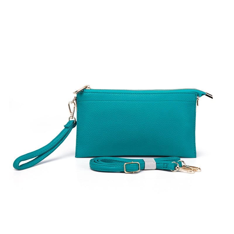 7070 Jaylene Three Compartments Crossbody Bag - MiMi Wholesale