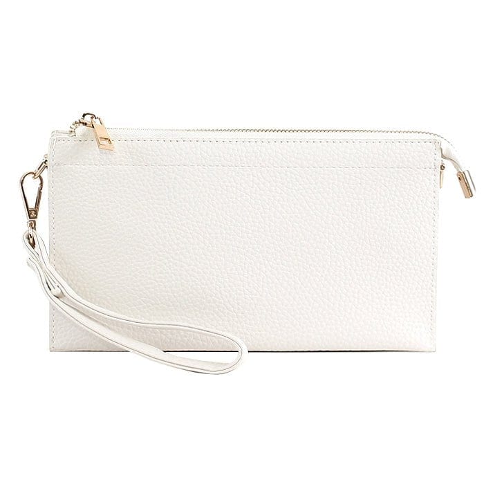 7070 Jaylene Three Compartments Crossbody Bag - MiMi Wholesale