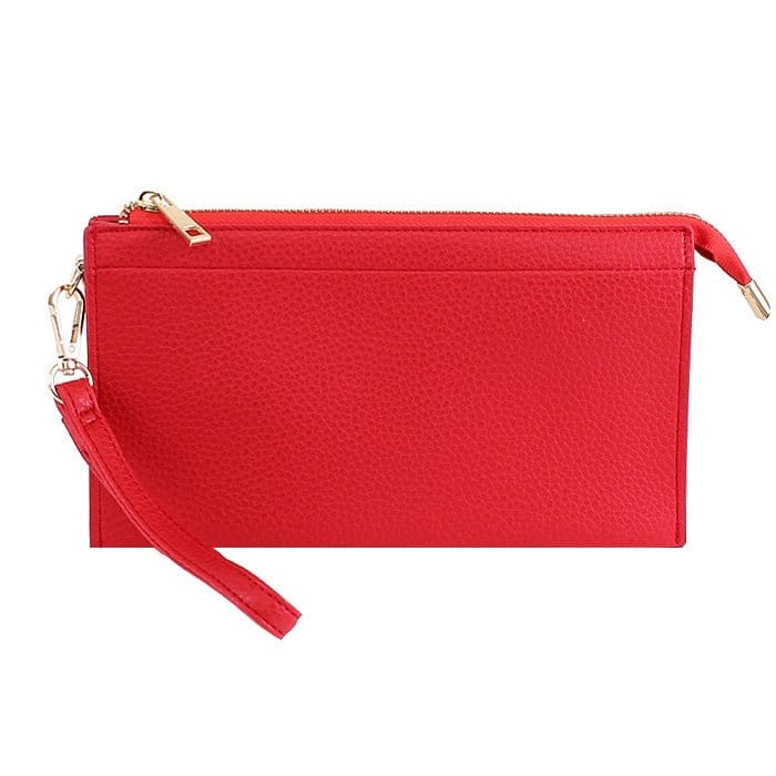 7070 Jaylene Three Compartments Crossbody Bag - MiMi Wholesale
