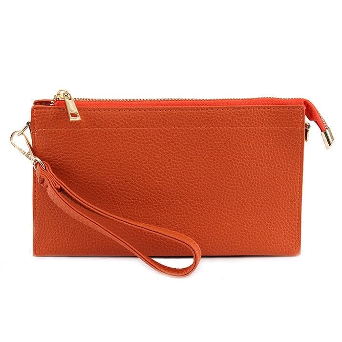 7070 Jaylene Three Compartments Crossbody Bag - MiMi Wholesale
