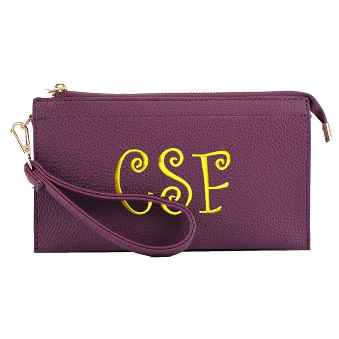7070 Jaylene Three Compartments Crossbody Bag - MiMi Wholesale