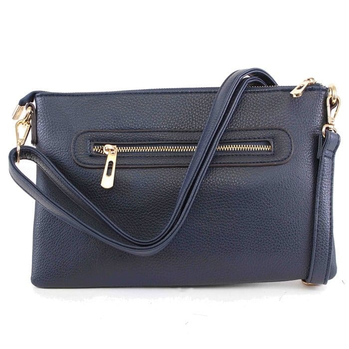 8623 Ellen Three Compartment Wristlet Fashion Clutch/Crossbody - MiMi Wholesale