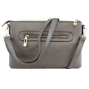 8623 Ellen Three Compartment Wristlet Fashion Clutch/Crossbody - MiMi Wholesale
