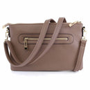 8623 Ellen Three Compartment Wristlet Fashion Clutch/Crossbody - MiMi Wholesale