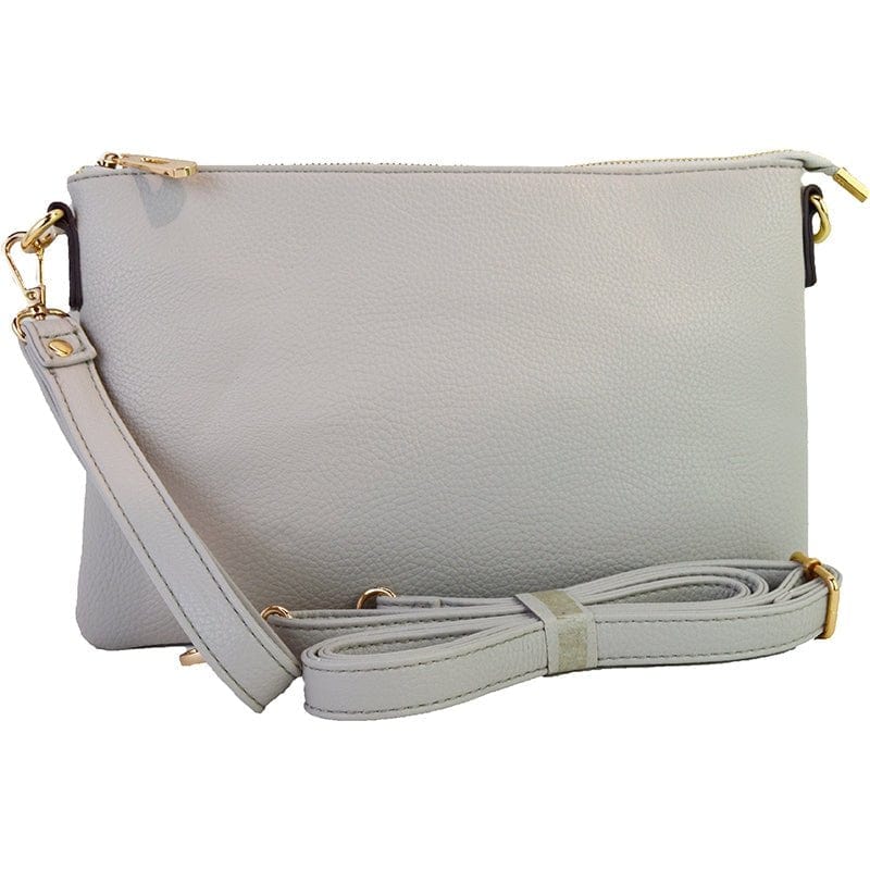 8623 Ellen Three Compartment Wristlet Fashion Clutch/Crossbody - MiMi Wholesale