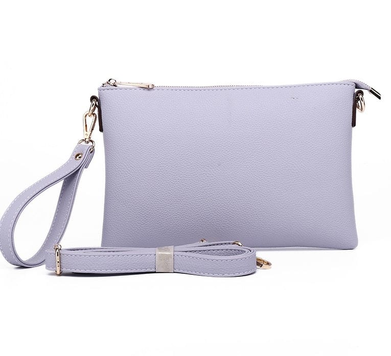 8623 Ellen Three Compartment Wristlet Fashion Clutch/Crossbody - MiMi Wholesale