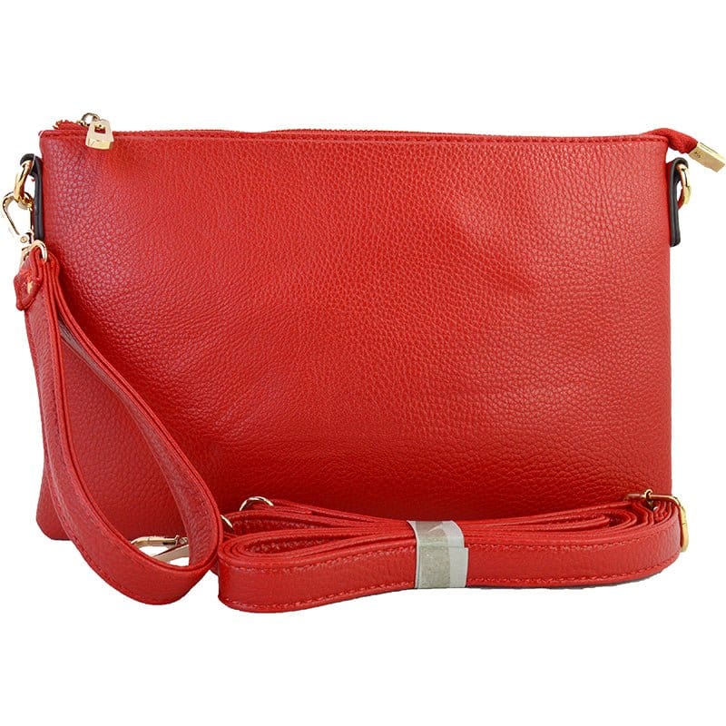 8623 Ellen Three Compartment Wristlet Fashion Clutch/Crossbody - MiMi Wholesale