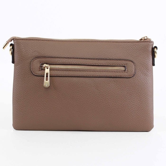 8623 Ellen Three Compartment Wristlet Fashion Clutch/Crossbody - MiMi Wholesale