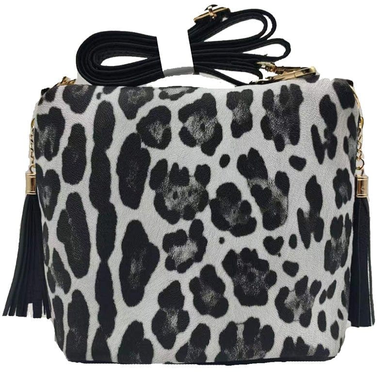 A8008 Crossbody Bag w/ 2 Side Tassel Zippers - MiMi Wholesale