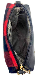 A8008 Crossbody Bag w/ 2 Side Tassel Zippers - MiMi Wholesale