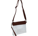 AD200T Game Day Clear Crossbody Bag/Clutch - MiMi Wholesale
