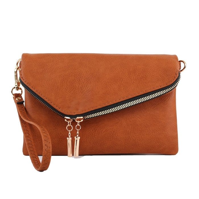 AD2585 Monogrammable Envelope Clutch/Crossbody Bag - MiMi Wholesale