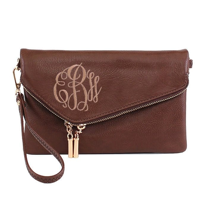 AD2585 Monogrammable Envelope Clutch/Crossbody Bag - MiMi Wholesale