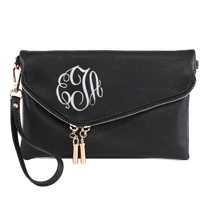 AD2585 Monogrammable Envelope Clutch/Crossbody Bag - MiMi Wholesale