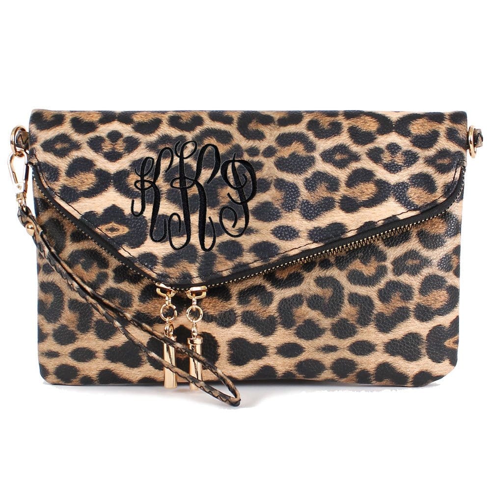 AD2585 Monogrammable Envelope Clutch/Crossbody Bag - MiMi Wholesale