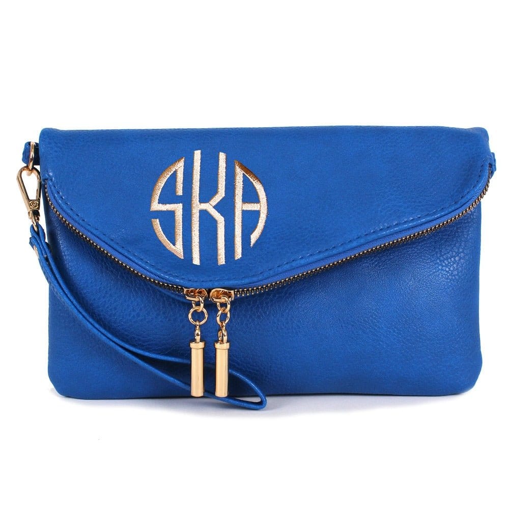 AD2585 Monogrammable Envelope Clutch/Crossbody Bag - MiMi Wholesale