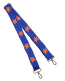 BAS001 Game Day Beaded Star Guitar Strap - MiMi Wholesale