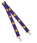 BAS001 Game Day Beaded Star Guitar Strap - MiMi Wholesale
