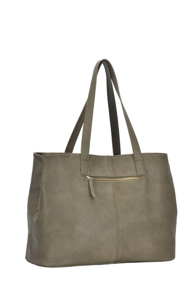 BGA3469 Three Compartment Tote - MiMi Wholesale