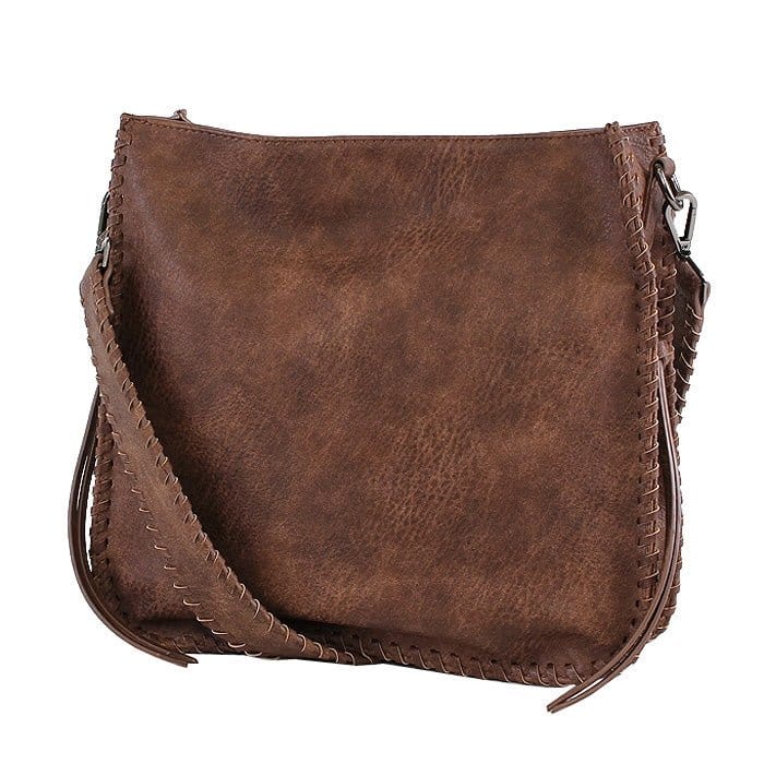 BGA5063 Monogrammable Whipstitch Fashion Bag/Crossbody - MiMi Wholesale
