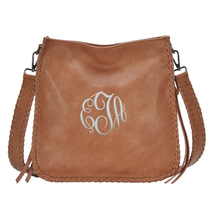 BGA5063 Monogrammable Whipstitch Fashion Bag/Crossbody - MiMi Wholesale