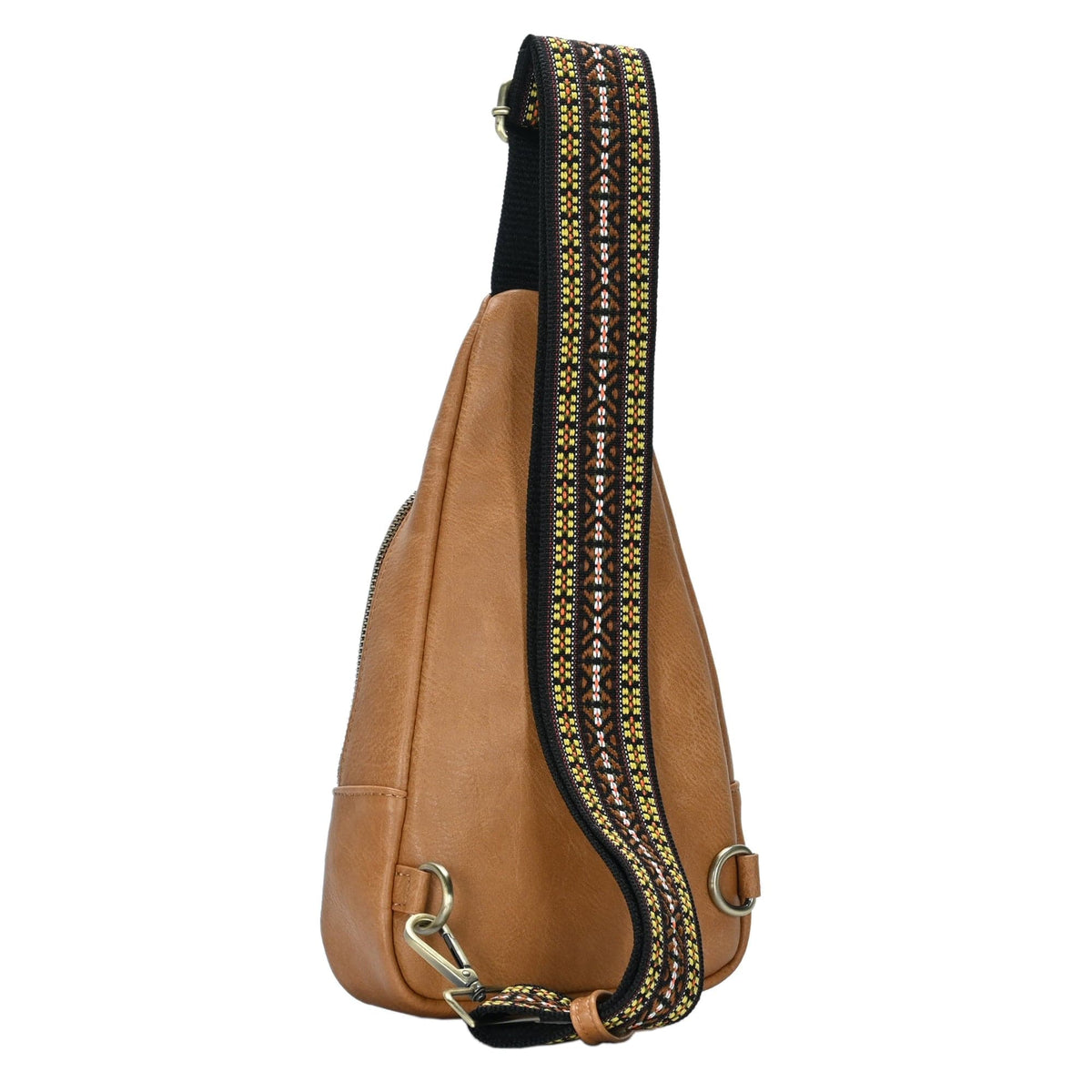 BGA5704 Zoey Boho Sling Bag With Guitar Strap - MiMi Wholesale