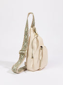 BGA5704 Zoey Boho Sling Bag With Guitar Strap - MiMi Wholesale