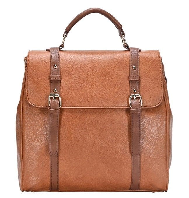 BGS44028 Buckle Flap Over Fashion Backpack - MiMi Wholesale
