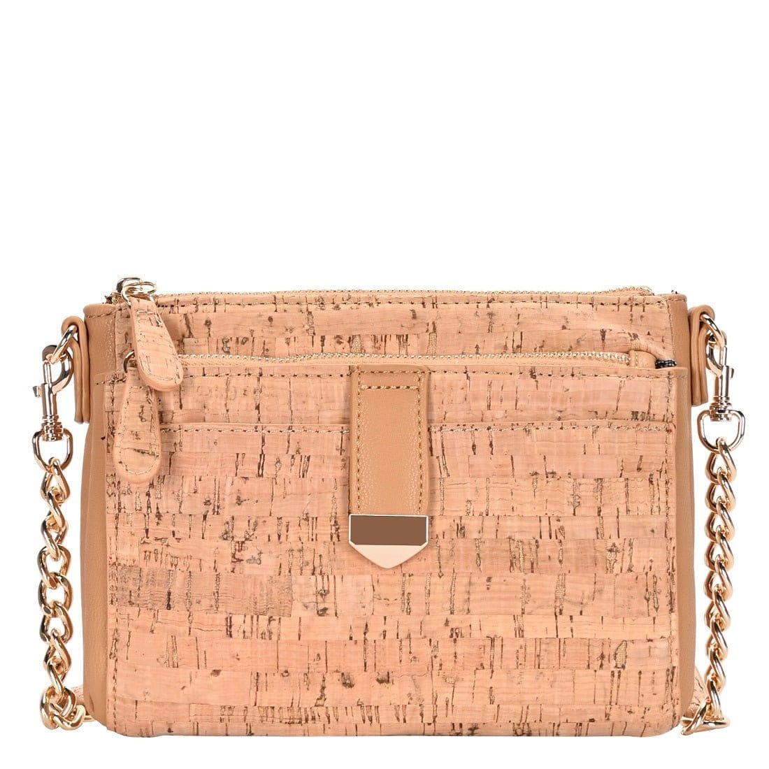 BGT15944 Cork Crossbody Bag - MiMi Wholesale