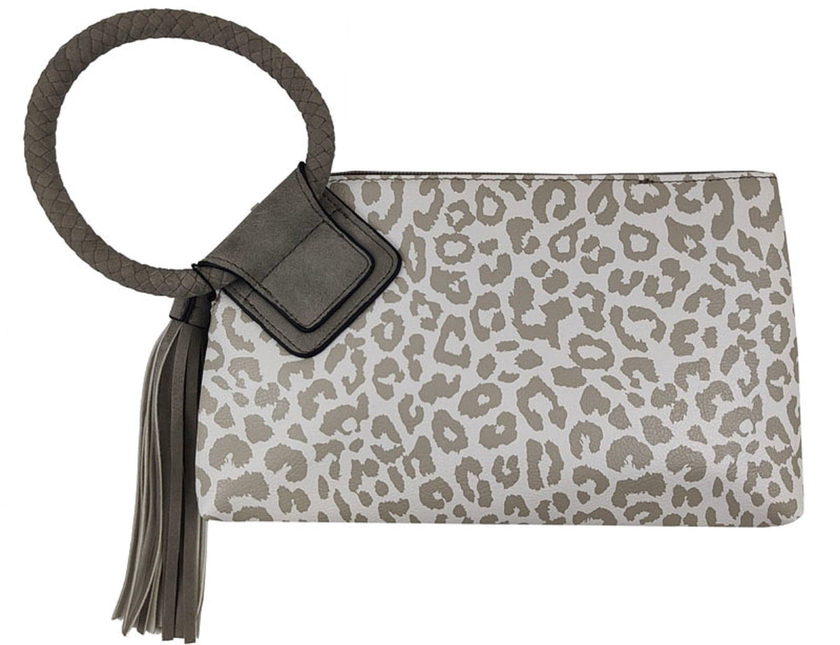 BP204 Fashion Cuff Handle Tassel Wristlet Clutch - MiMi Wholesale