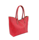 COL0012 2-in-1 Stitch Trim Detail Shoulder/Tote Set Bag - MiMi Wholesale