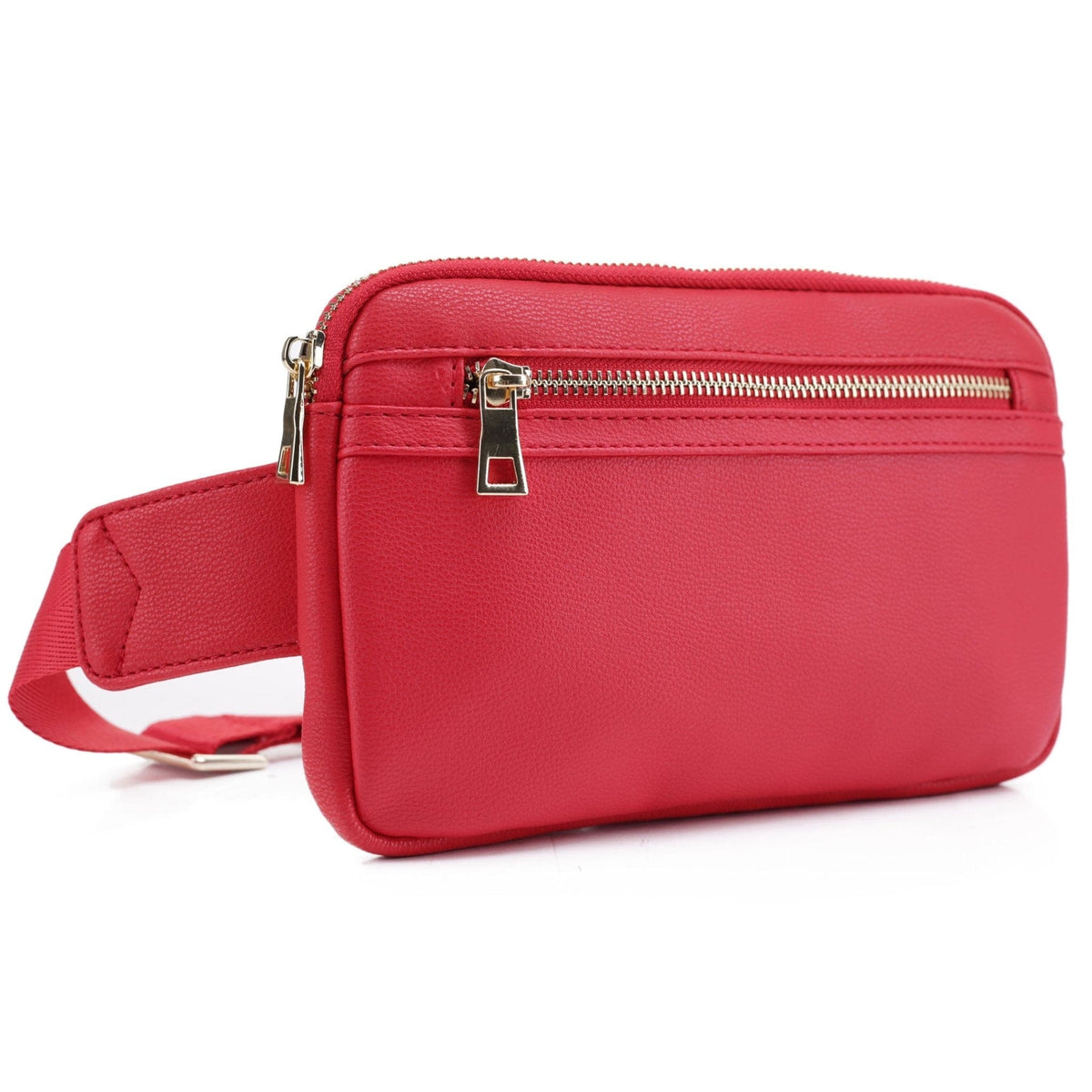 FC19515 Leather Slim Fanny Pack - MiMi Wholesale