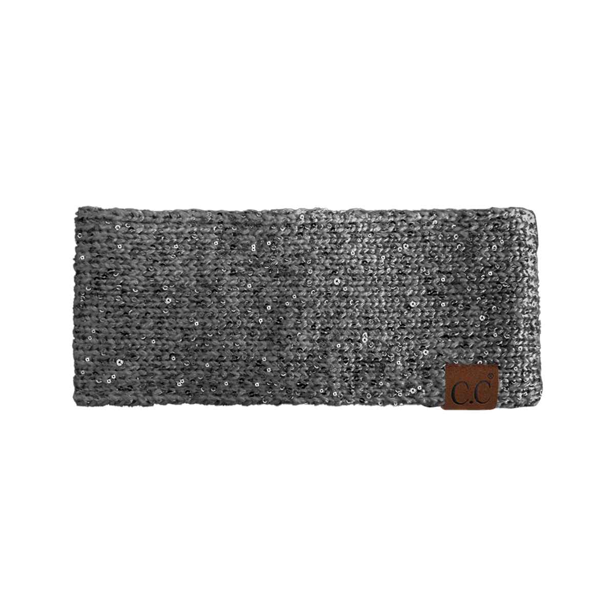 HWE0034 Michelle Fuzzy Lined Sequin Head Wrap - MiMi Wholesale
